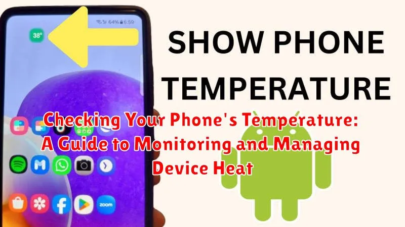 Checking Your Phone's Temperature: A Guide to Monitoring and Managing Device Heat