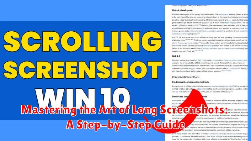 Mastering the Art of Long Screenshots: A Step-by-Step Guide